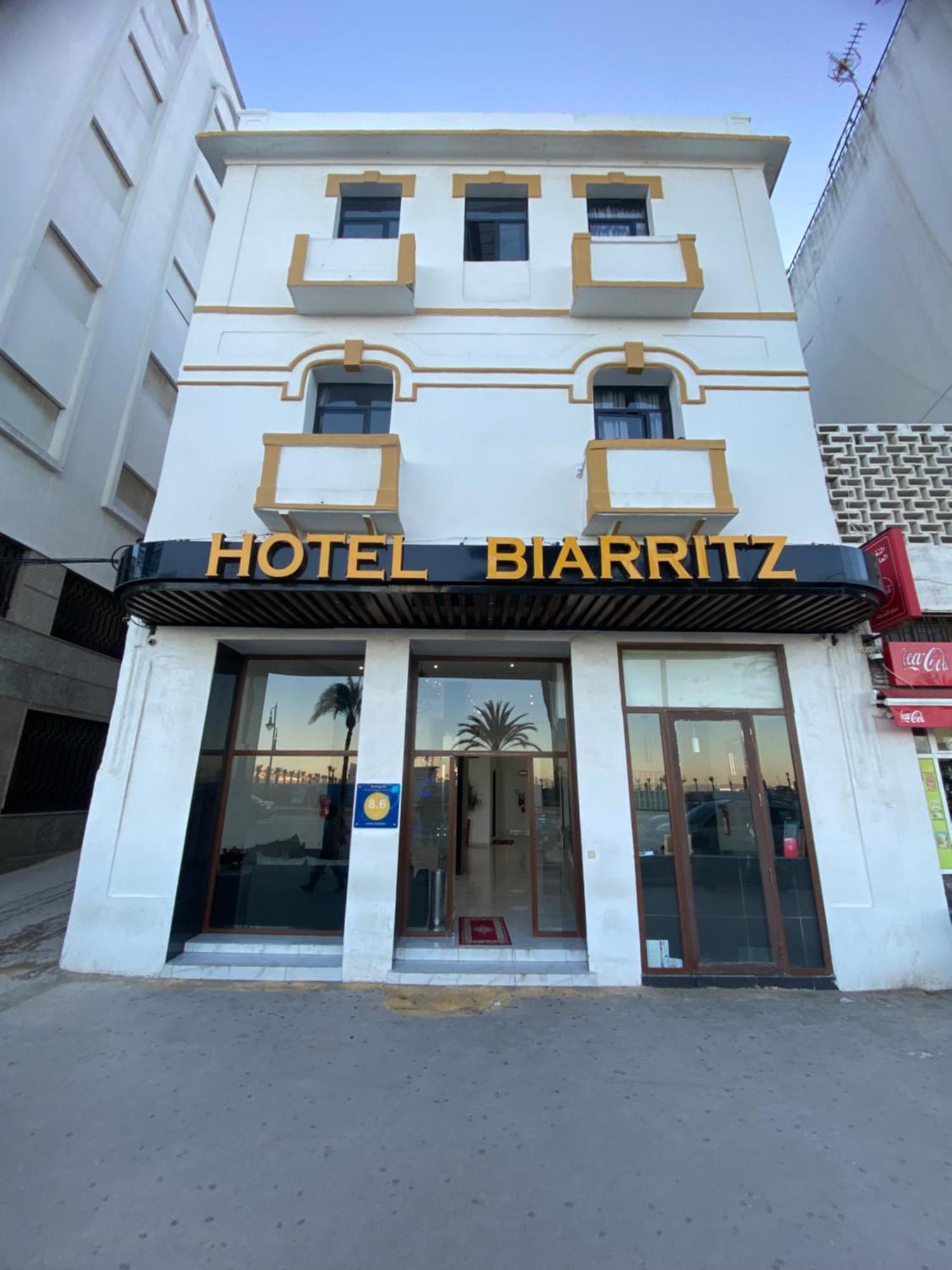 Hotel Biarritz Tânger Exterior foto